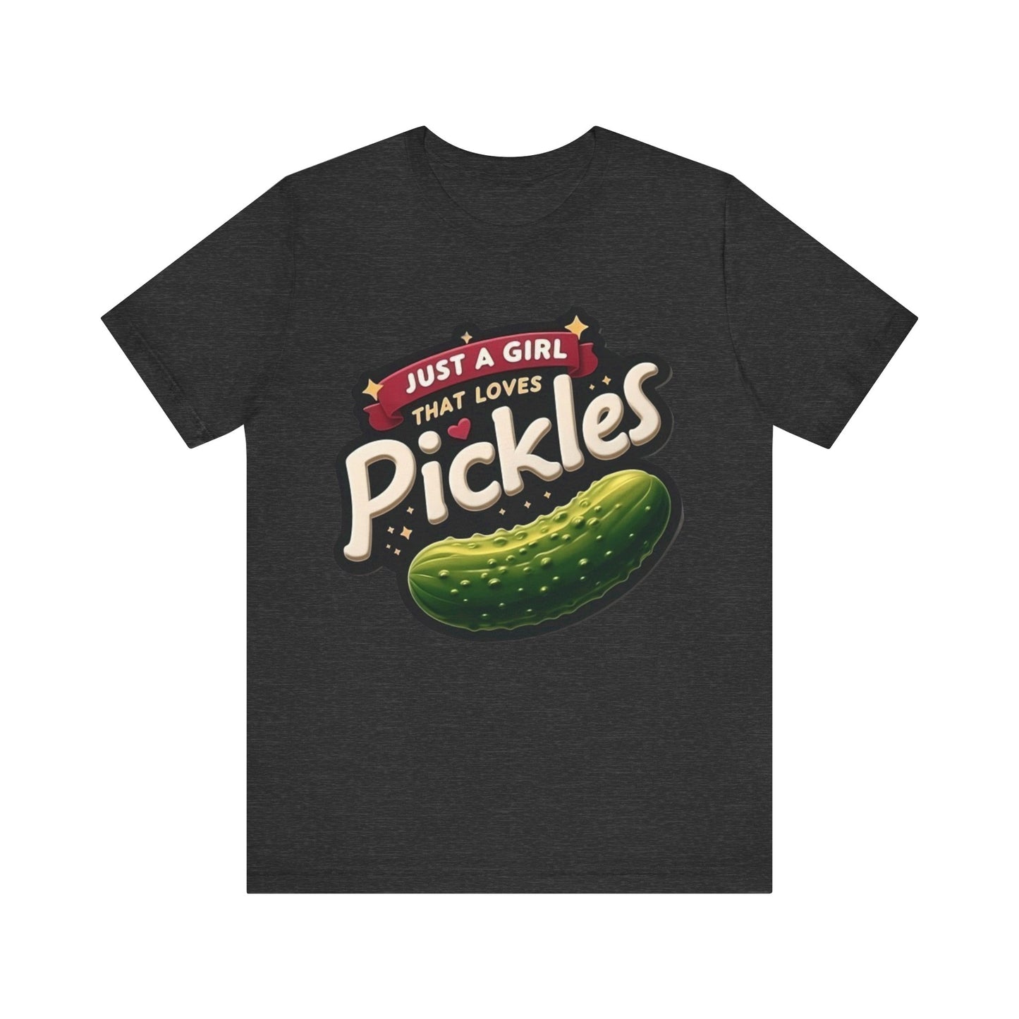 Just A Girl That Loves Pickles Short Sleeve Shirt