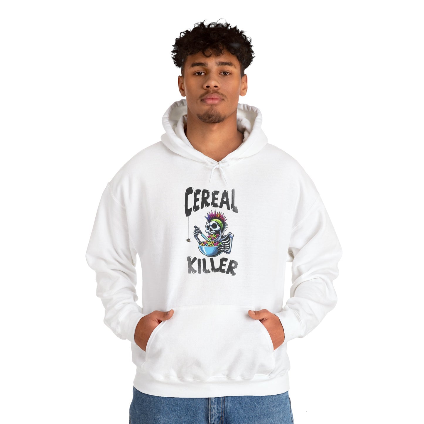 Skeleton Cereal Killer Hooded Sweatshirt