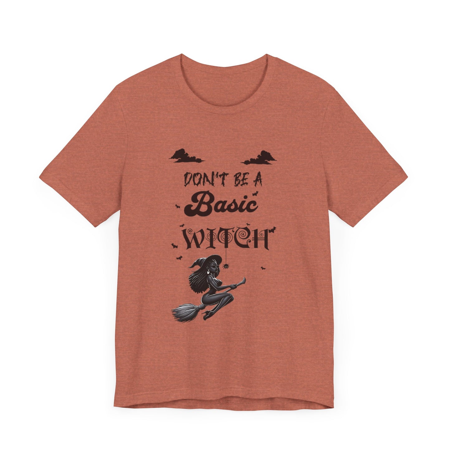 Not Your Basic Flying Witch Short Sleeve Shirt