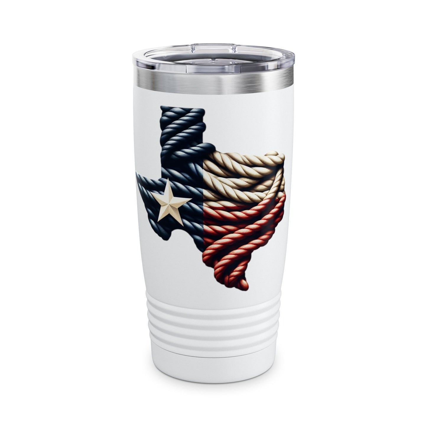 Texas Flag Rope Style Stainless Steel Tumbler 20oz