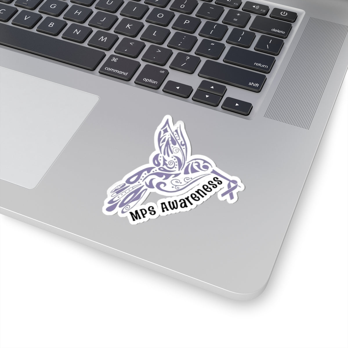 Hummingbird MPS Awareness Cut-Out Sticker