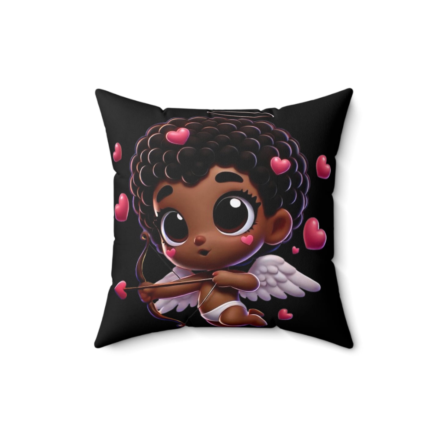 Cupid Cutie Square Pillow