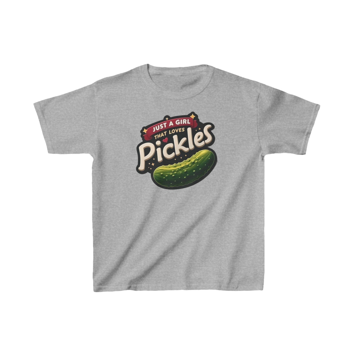 Just A Girl That Loves Pickles Kids Short Sleeve Shirt
