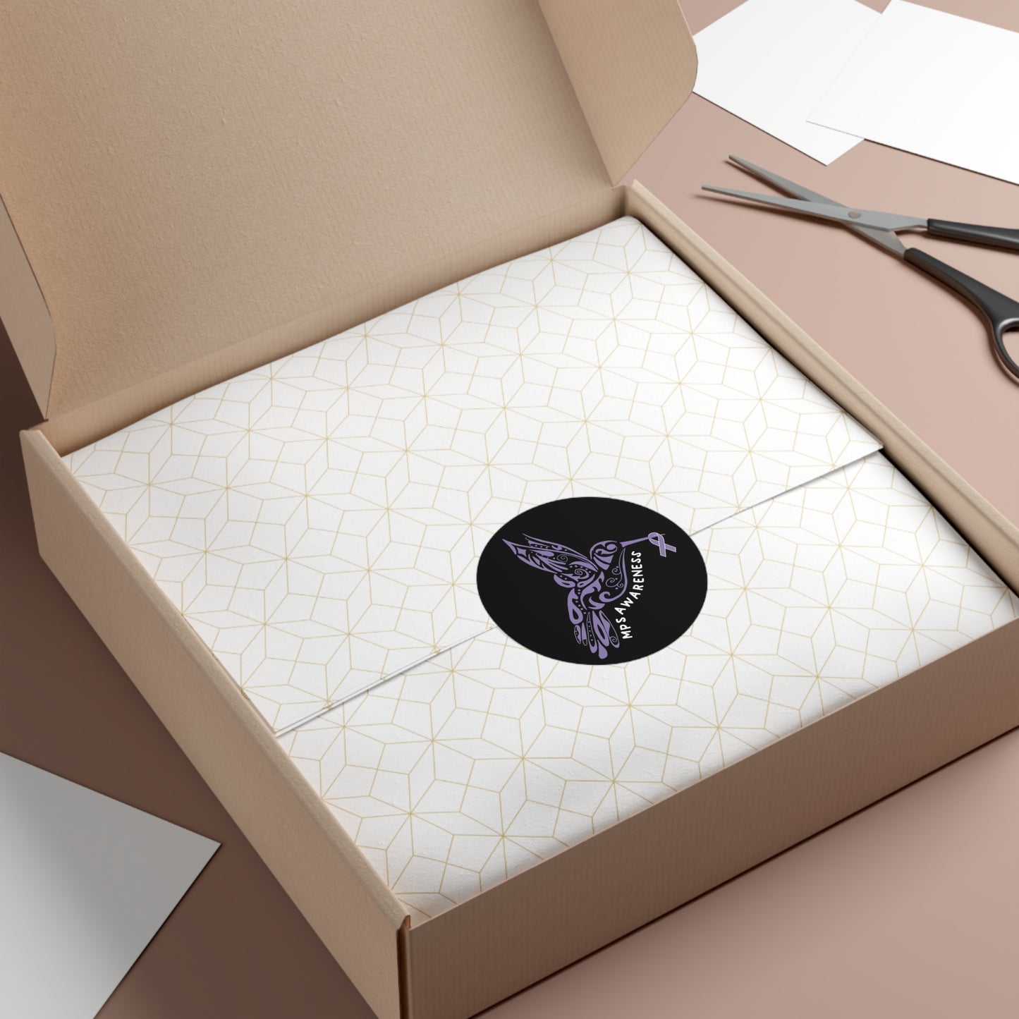 Hummingbird MPS Awareness Vinyl Sticker