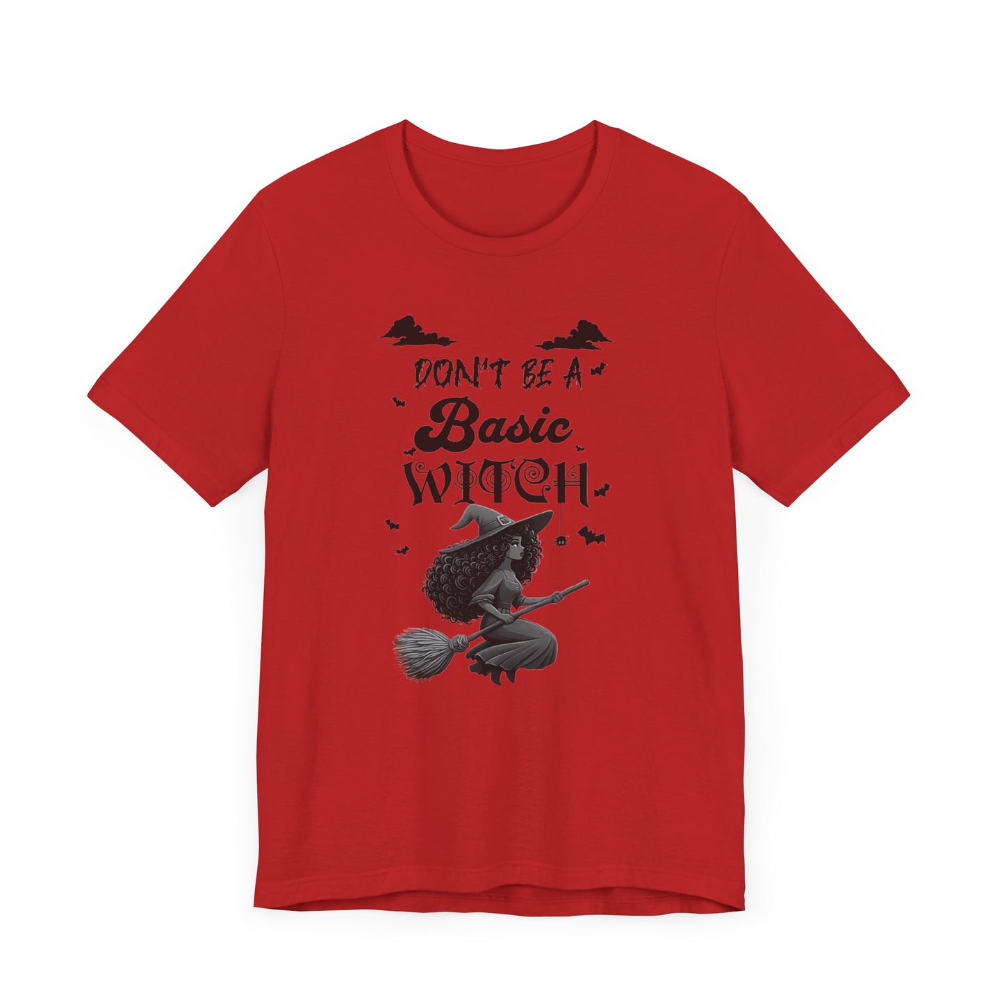 Not Your Basic Flying Witch Short Sleeve Shirt