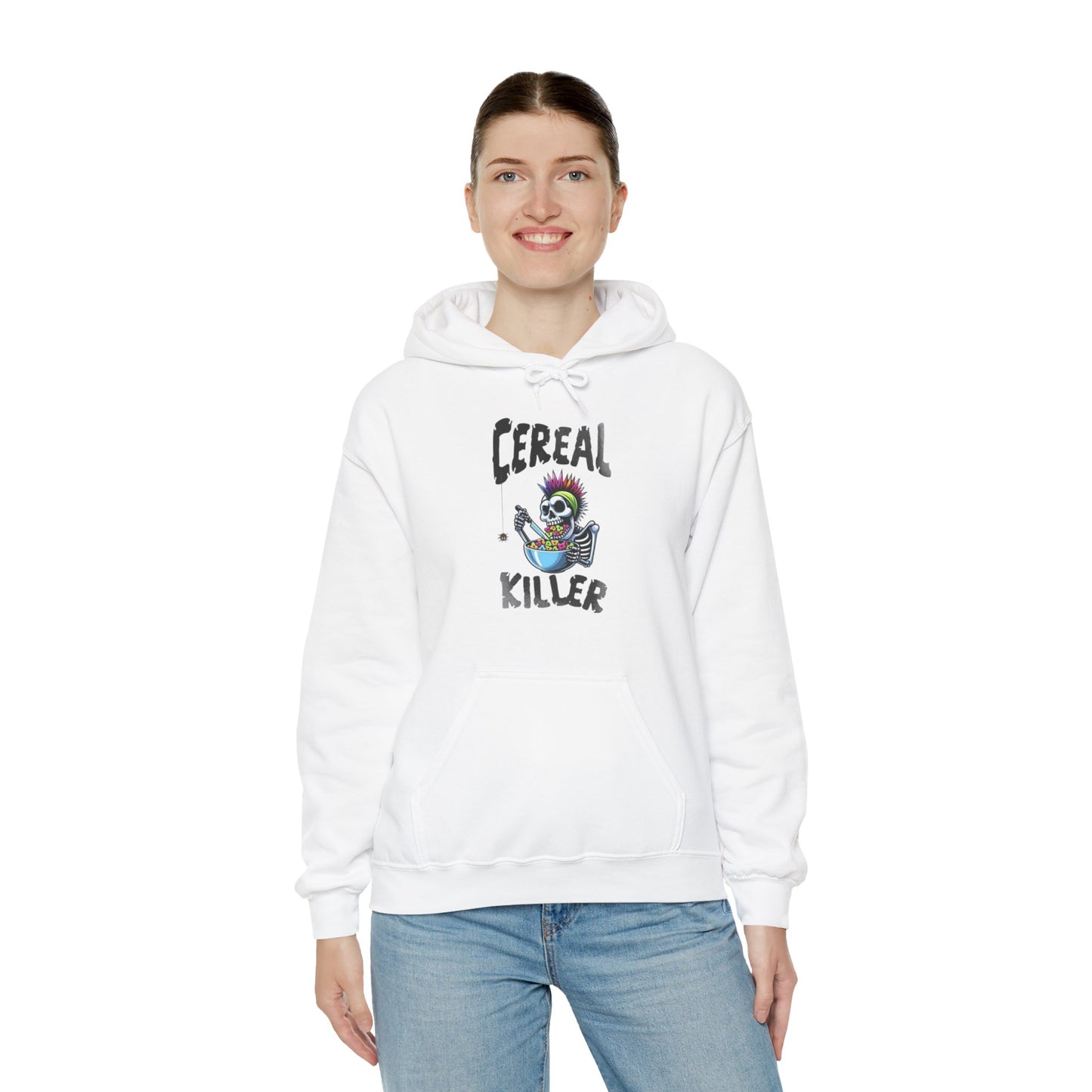Skeleton Cereal Killer Hooded Sweatshirt