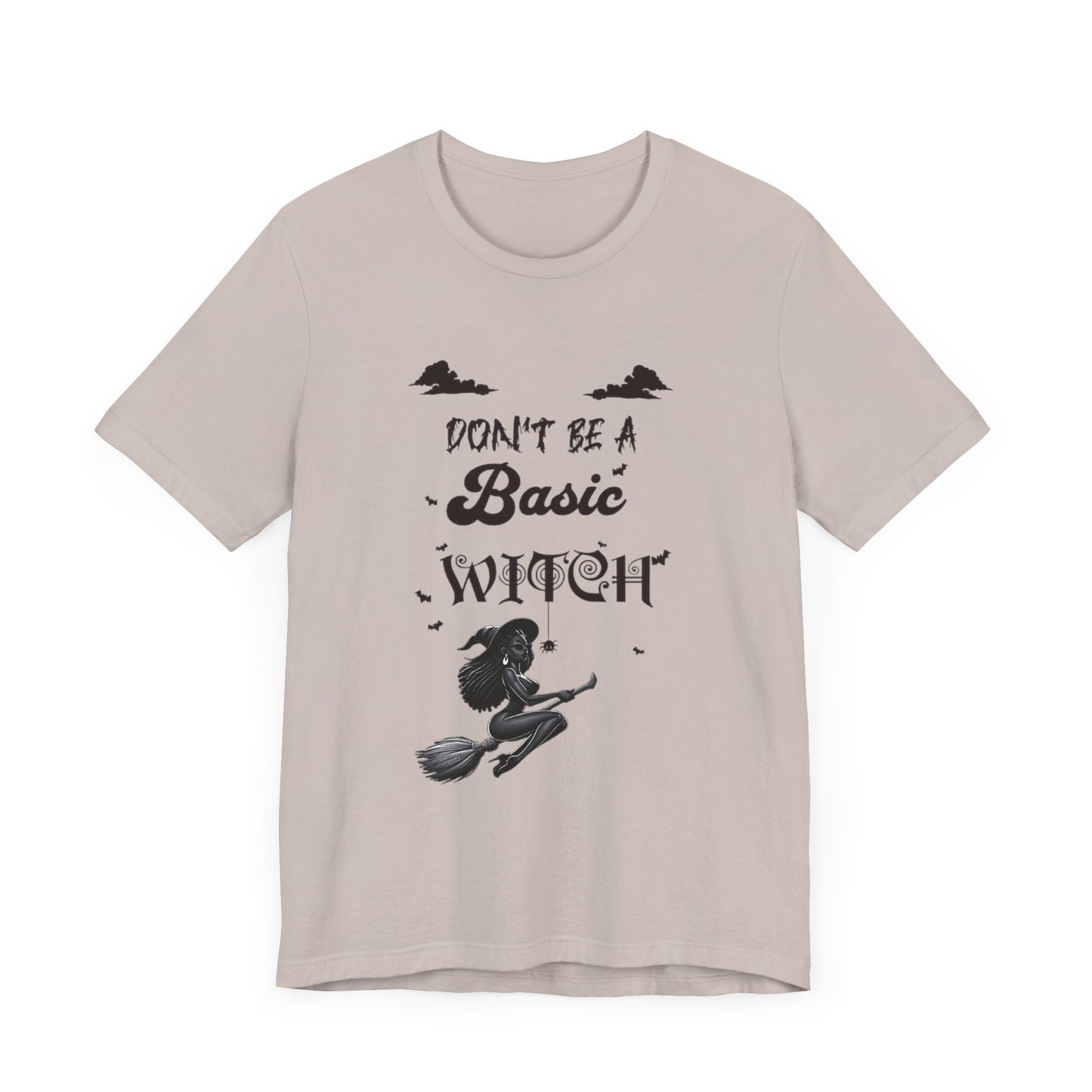 Not Your Basic Flying Witch Short Sleeve Shirt