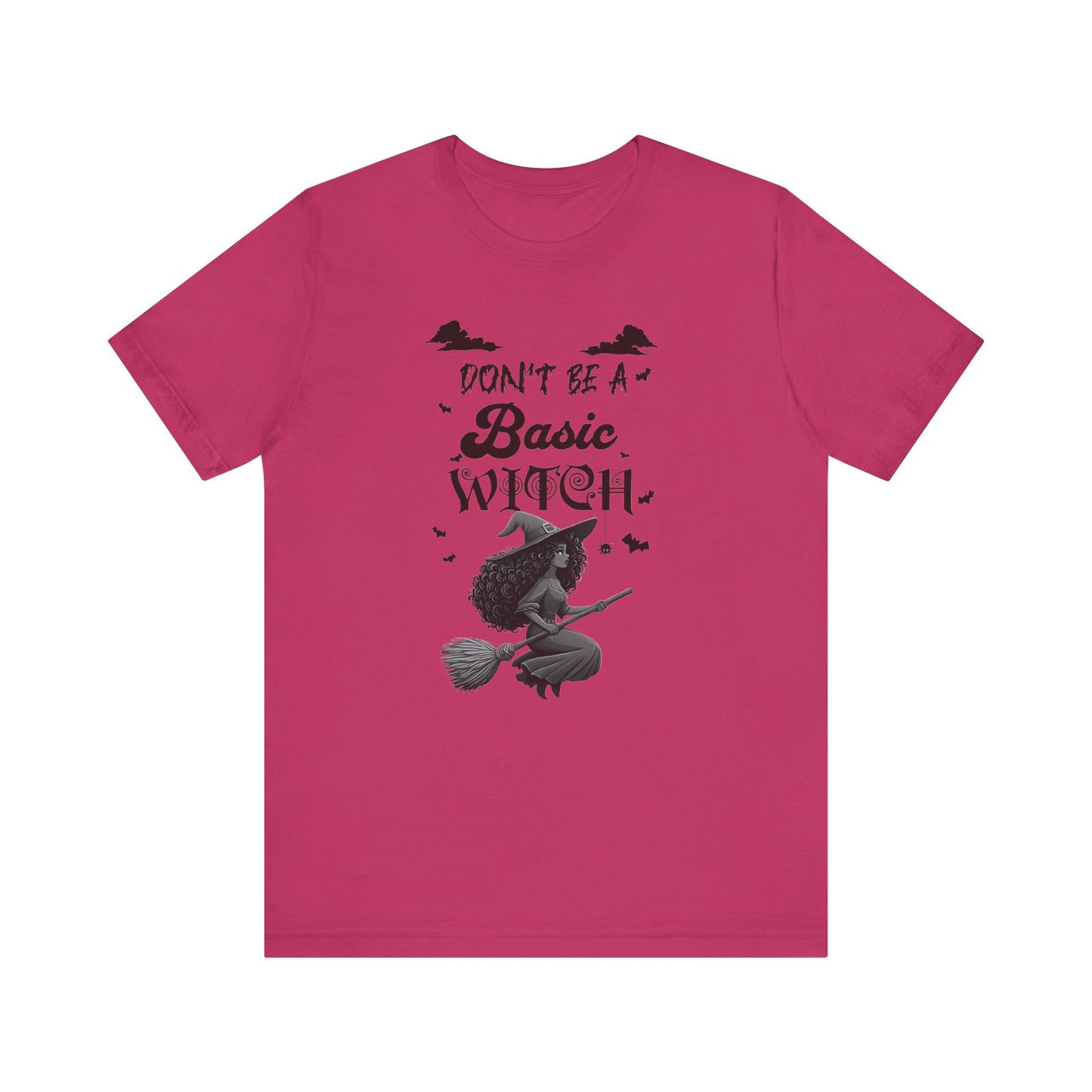 Not Your Basic Flying Witch Short Sleeve Shirt