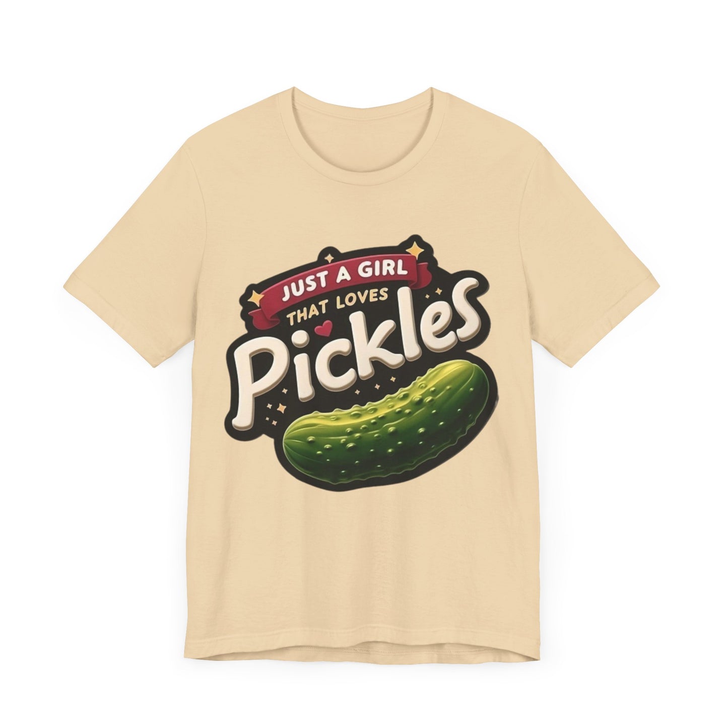 Just A Girl That Loves Pickles Short Sleeve Shirt
