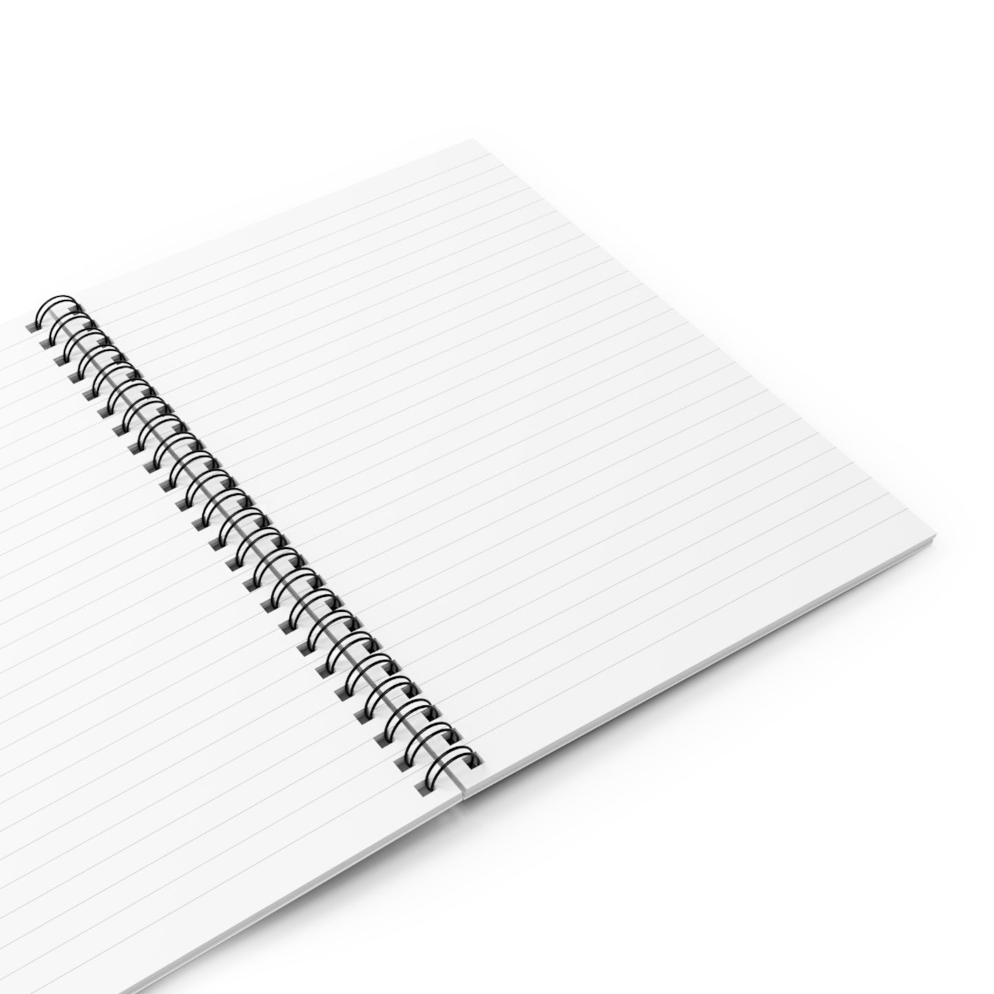 Gingerbread Bow Spiral Notebook - Ruled Line