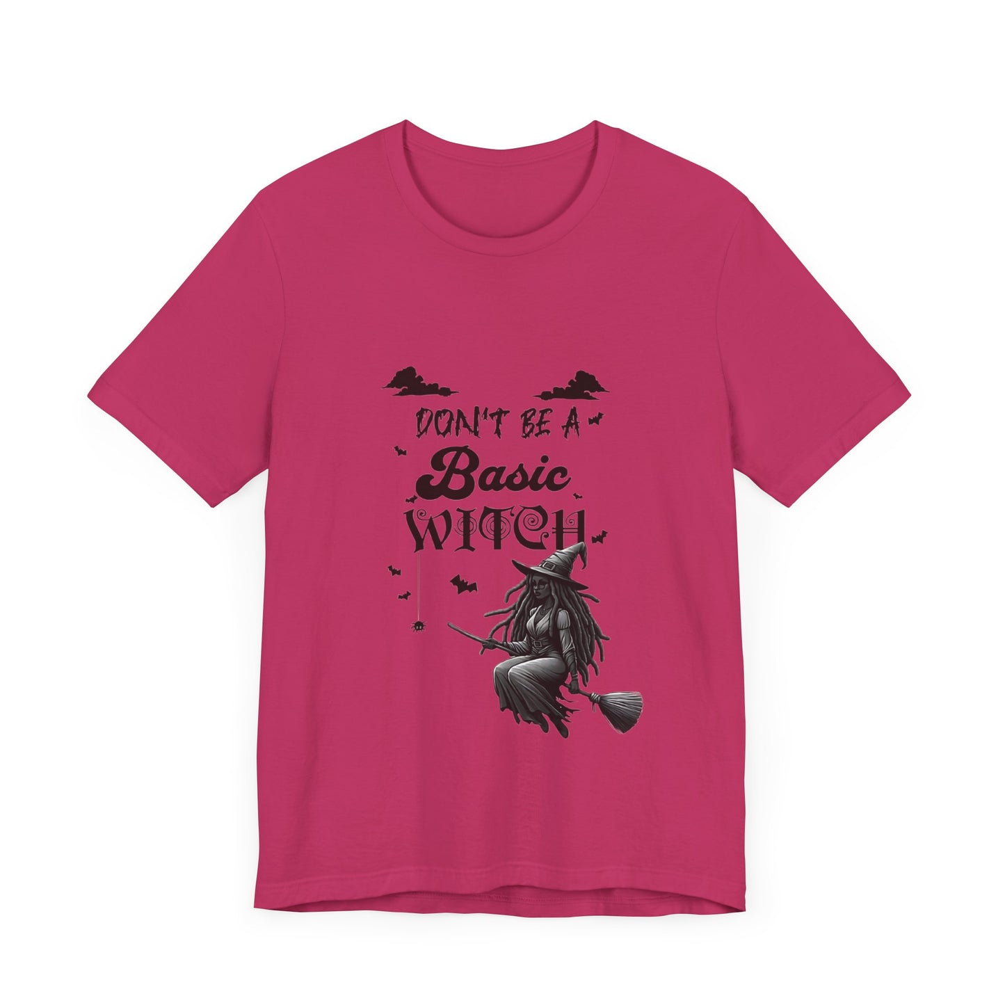 Not Your Basic Flying Witch Short Sleeve Shirt