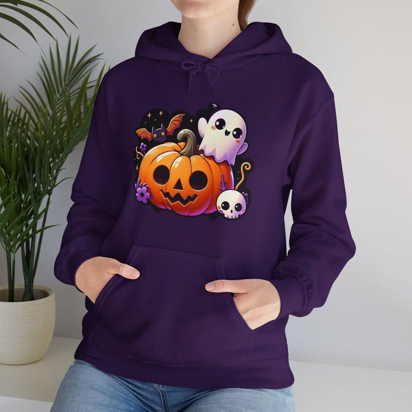 Cute Creatures of the Night Hooded Sweatshirt