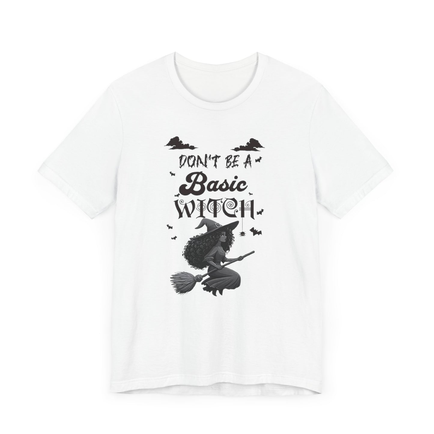 Not Your Basic Flying Witch Short Sleeve Shirt