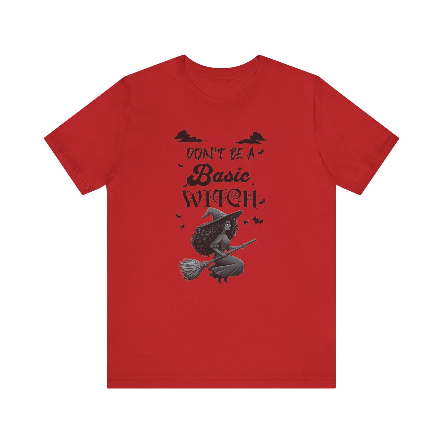 Not Your Basic Flying Witch Short Sleeve Shirt