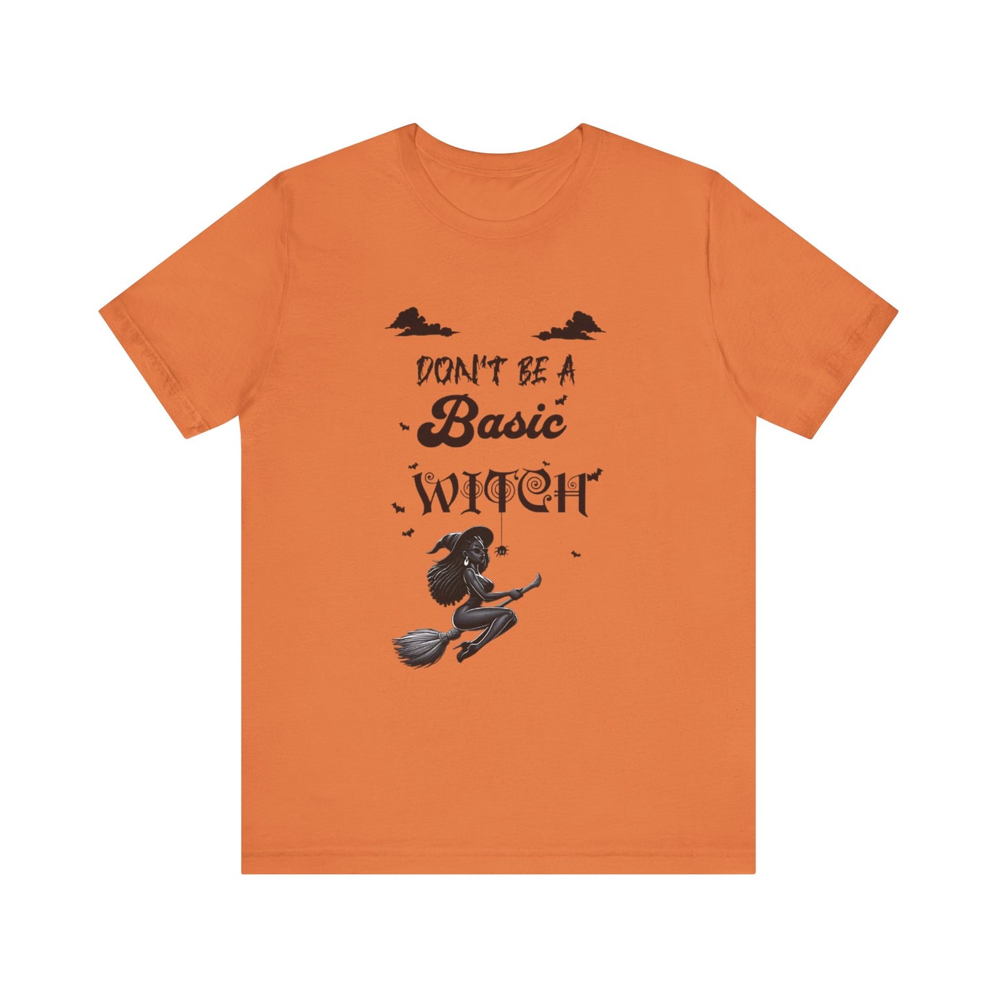 Not Your Basic Flying Witch Short Sleeve Shirt