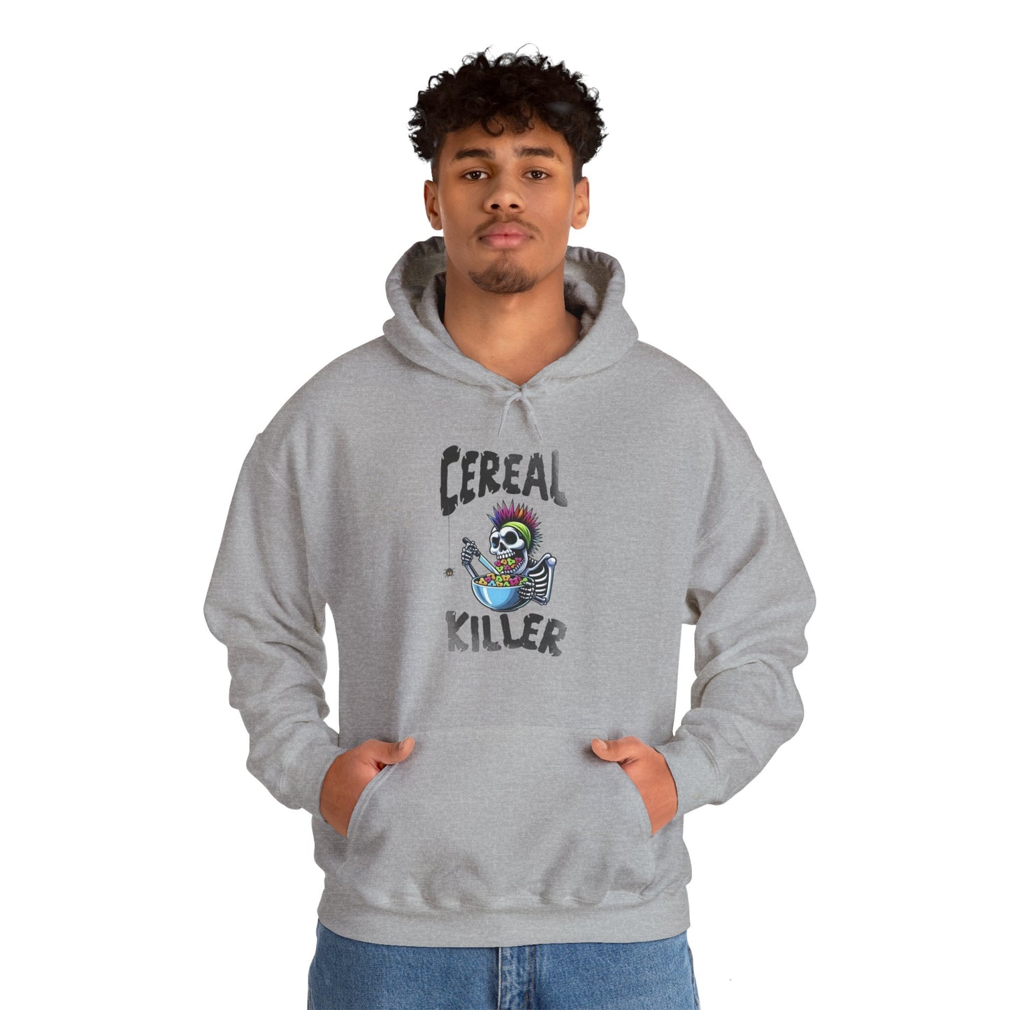 Skeleton Cereal Killer Hooded Sweatshirt
