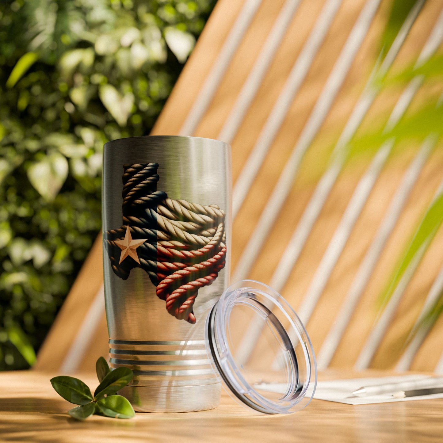 Texas Flag Rope Style Stainless Steel Tumbler 20oz