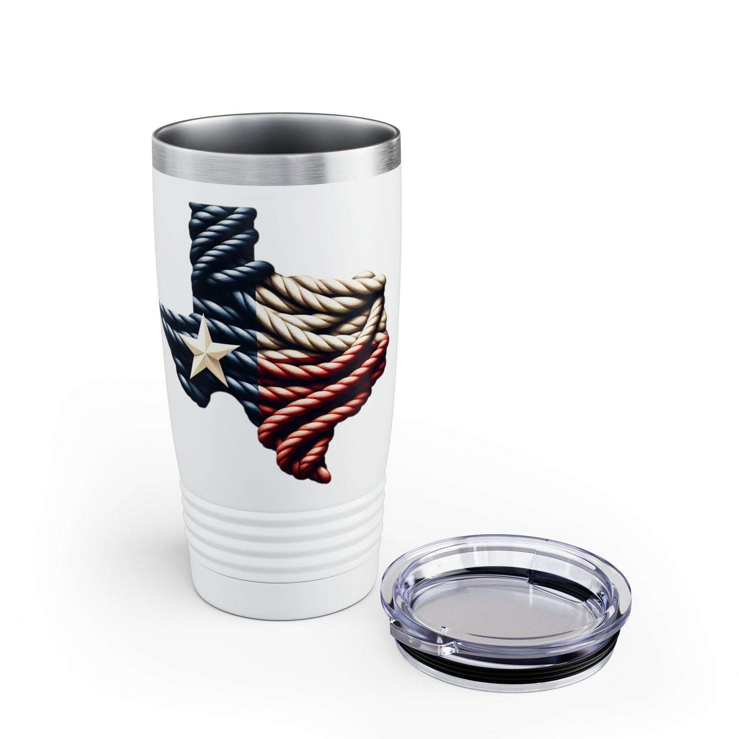Texas Flag Rope Style Stainless Steel Tumbler 20oz