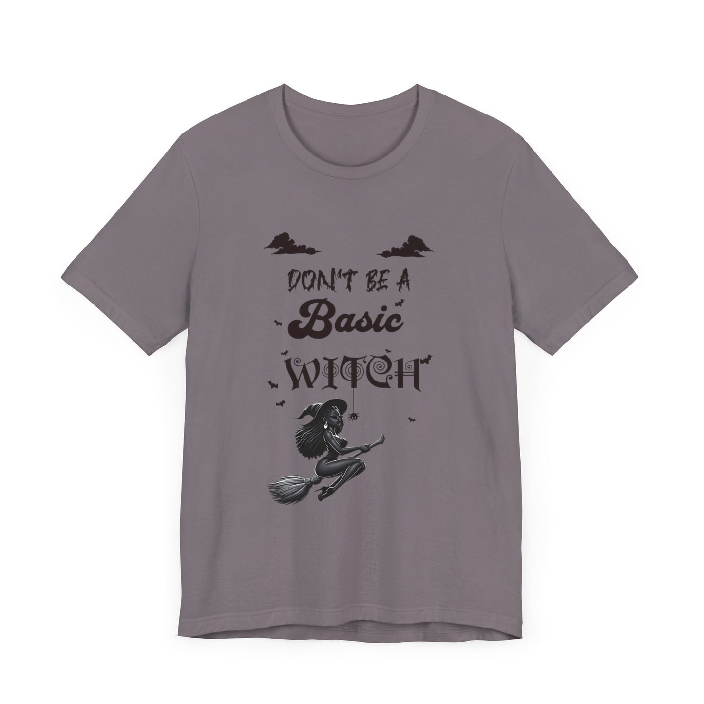 Not Your Basic Flying Witch Short Sleeve Shirt