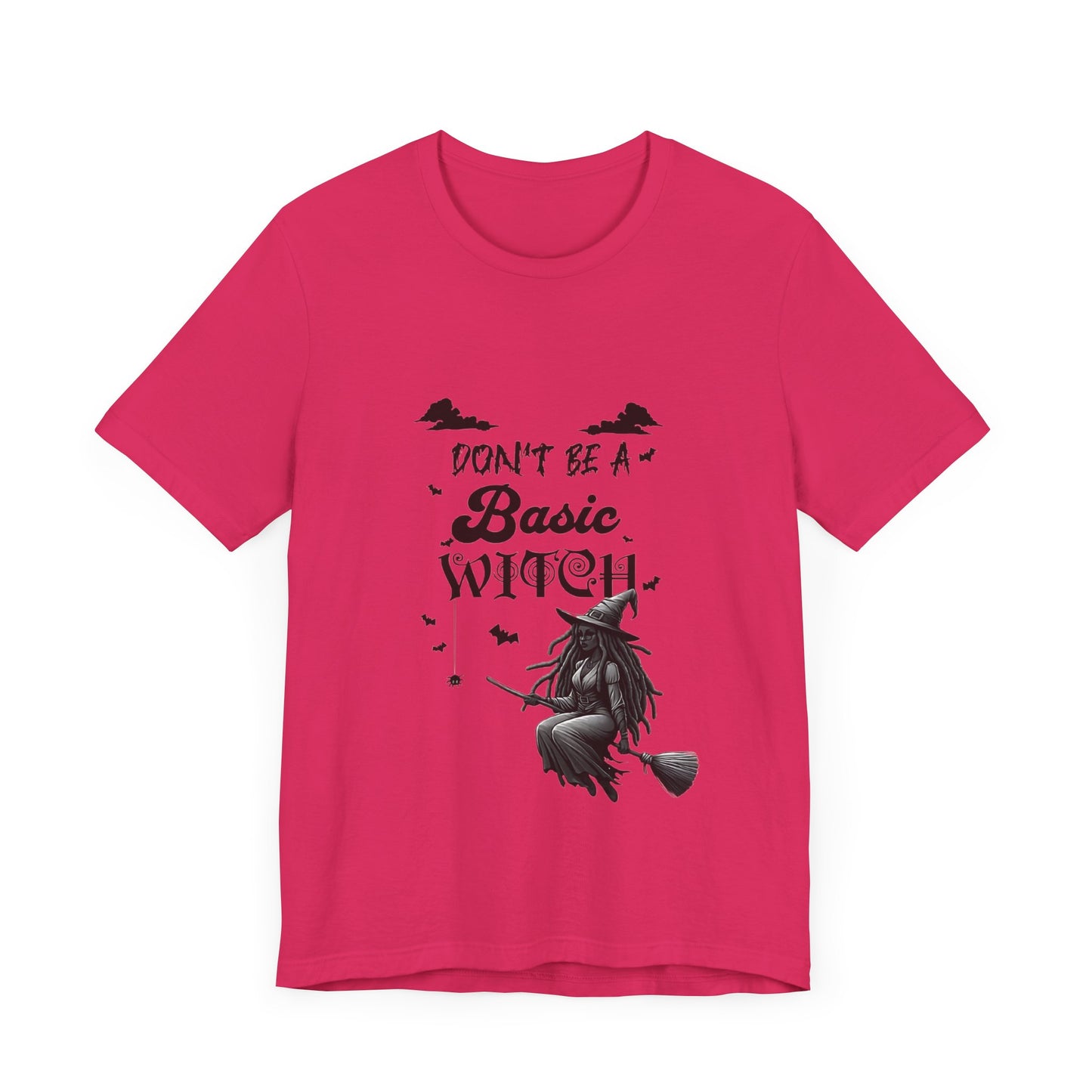 Not Your Basic Flying Witch Short Sleeve Shirt