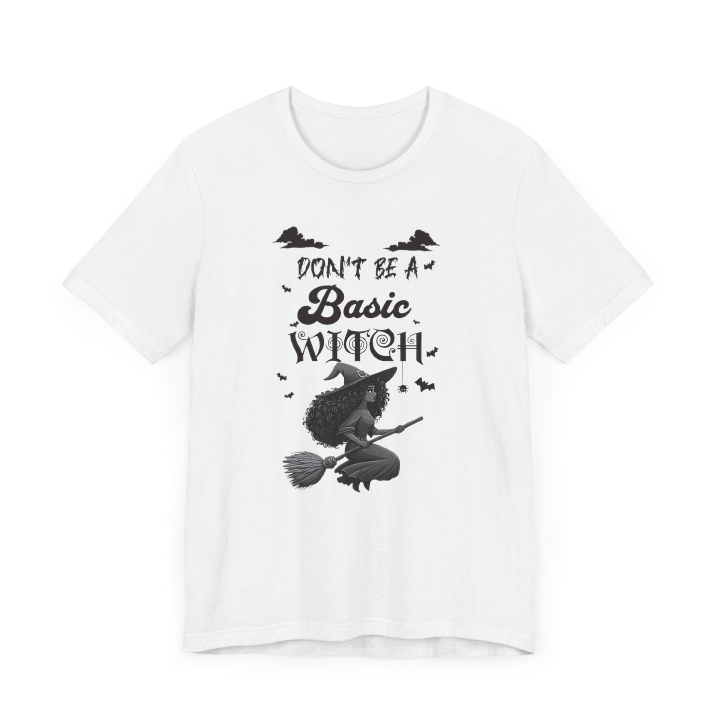 Not Your Basic Flying Witch Short Sleeve Shirt