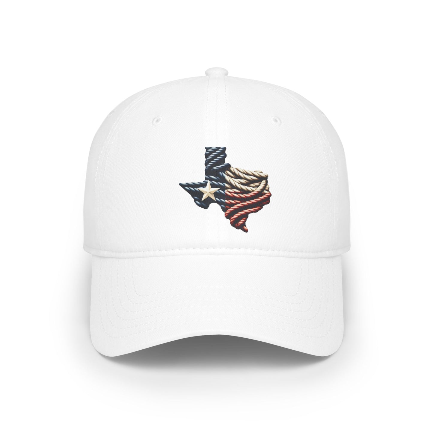 Texas Flag Rope Style Baseball Hat