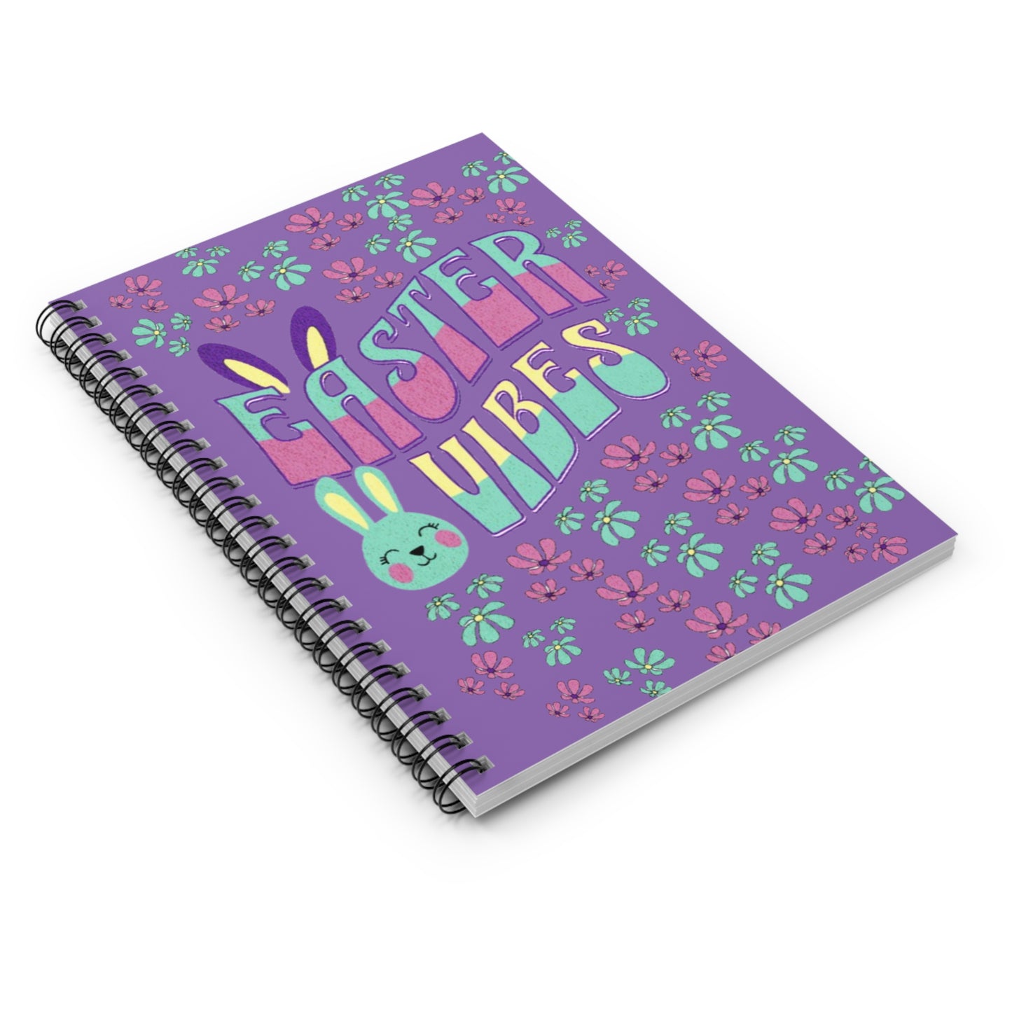 Easter Vibes Spiral Notebook - Ruled Line