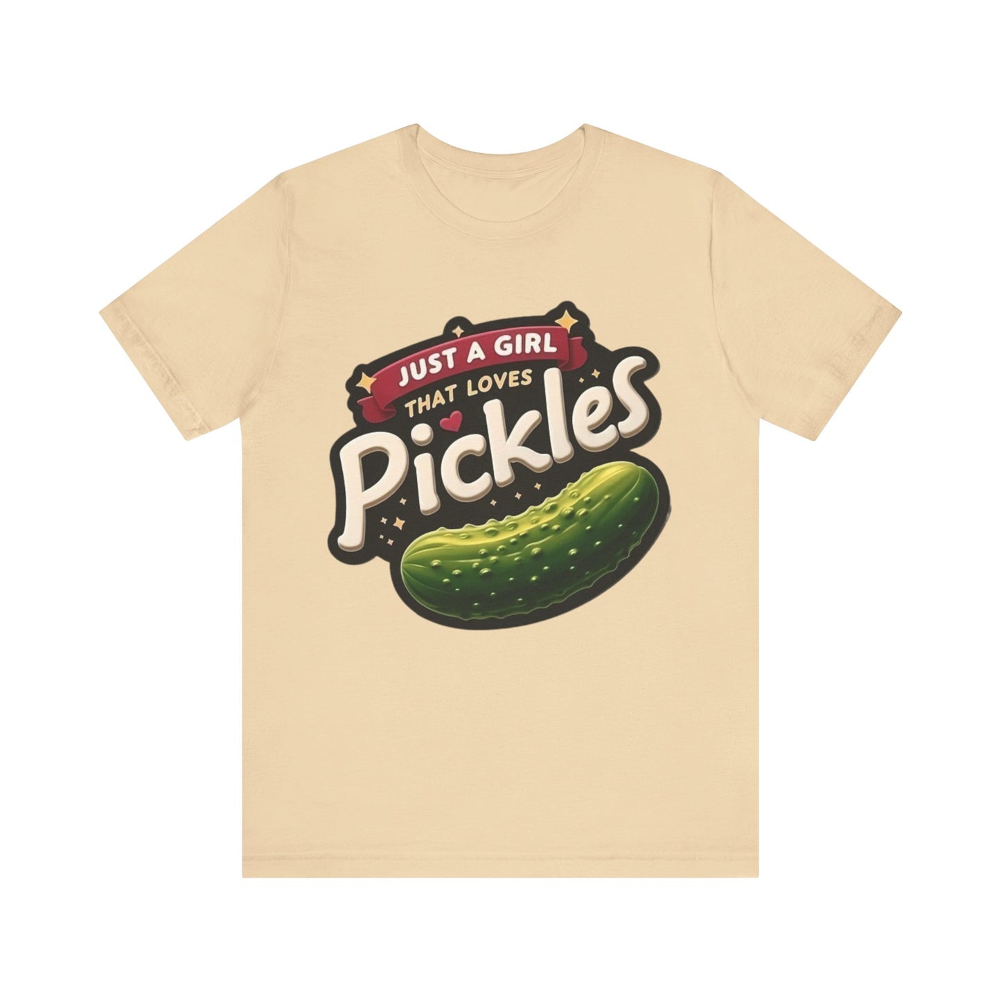 Just A Girl That Loves Pickles Short Sleeve Shirt