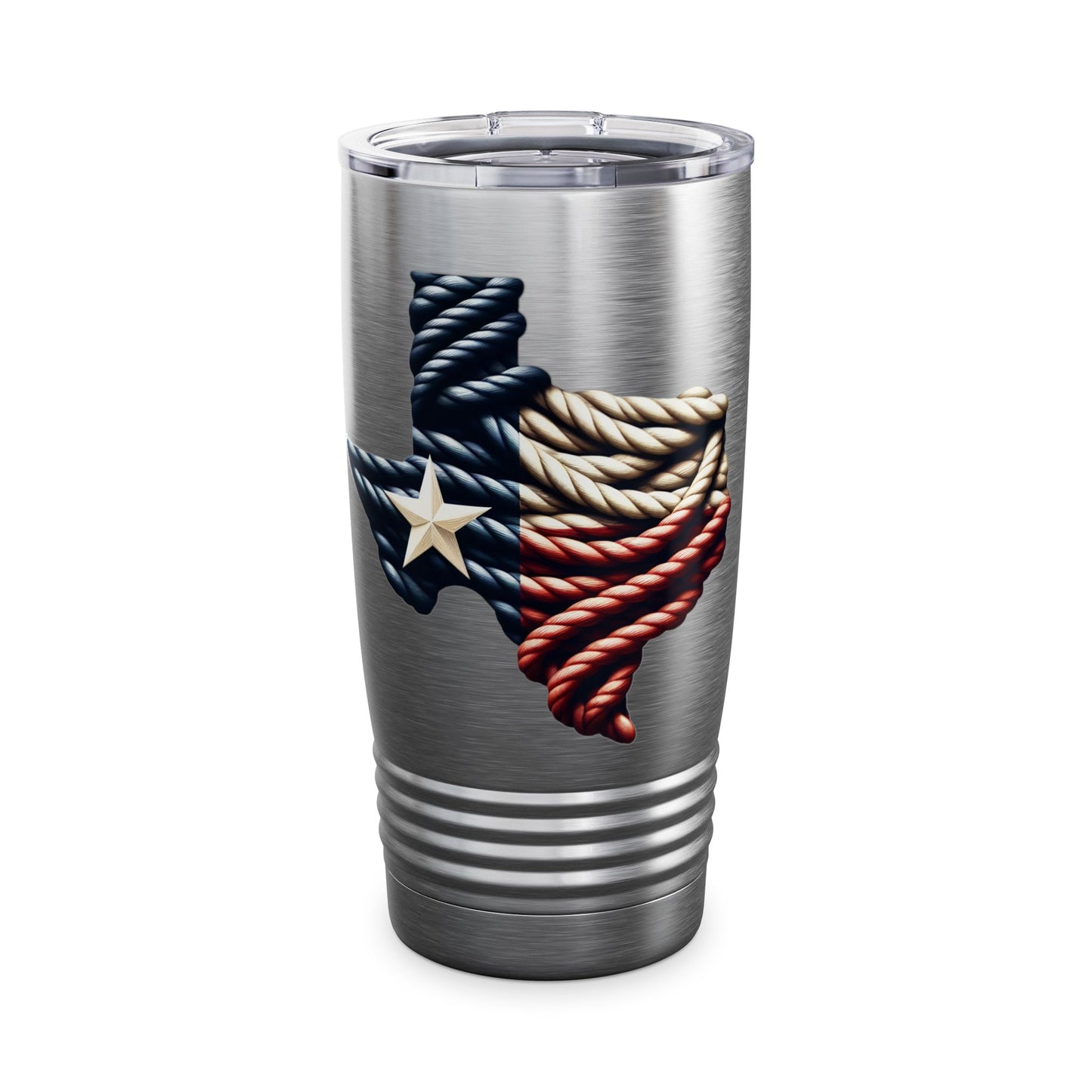 Texas Flag Rope Style Stainless Steel Tumbler 20oz