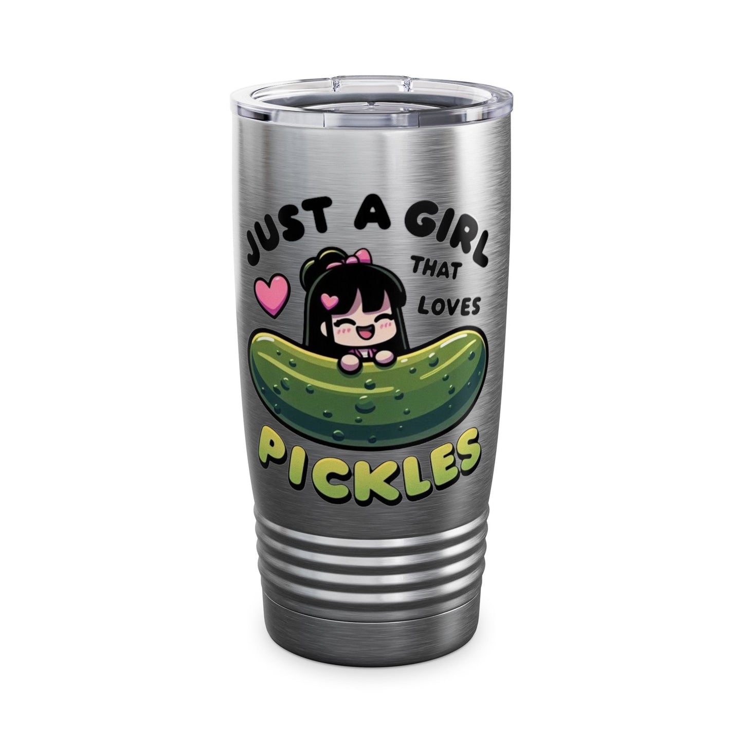 Just A Girl That Loves Pickles Stainless Steel Tumbler 20oz
