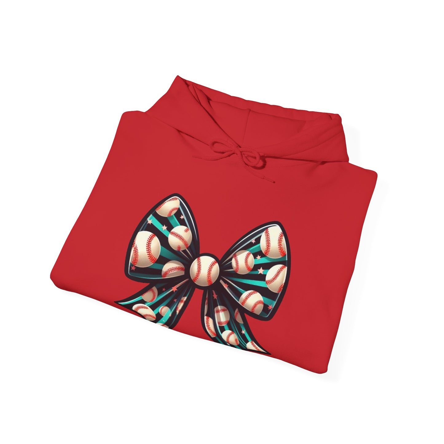 Baseball Prize Bow Hooded Sweatshirt
