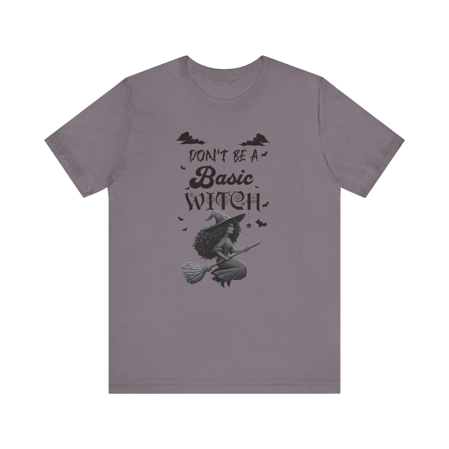 Not Your Basic Flying Witch Short Sleeve Shirt
