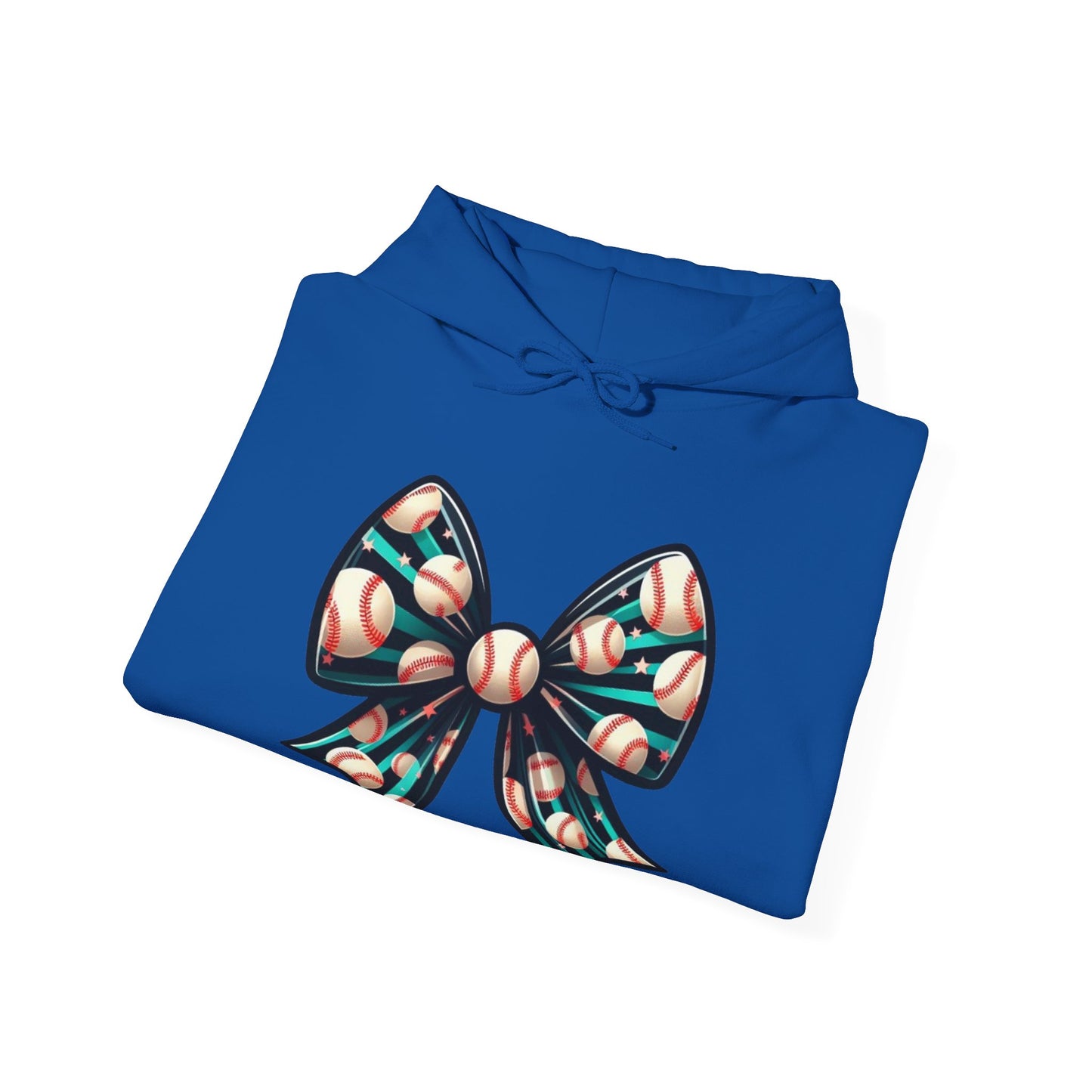 Baseball Prize Bow Hooded Sweatshirt