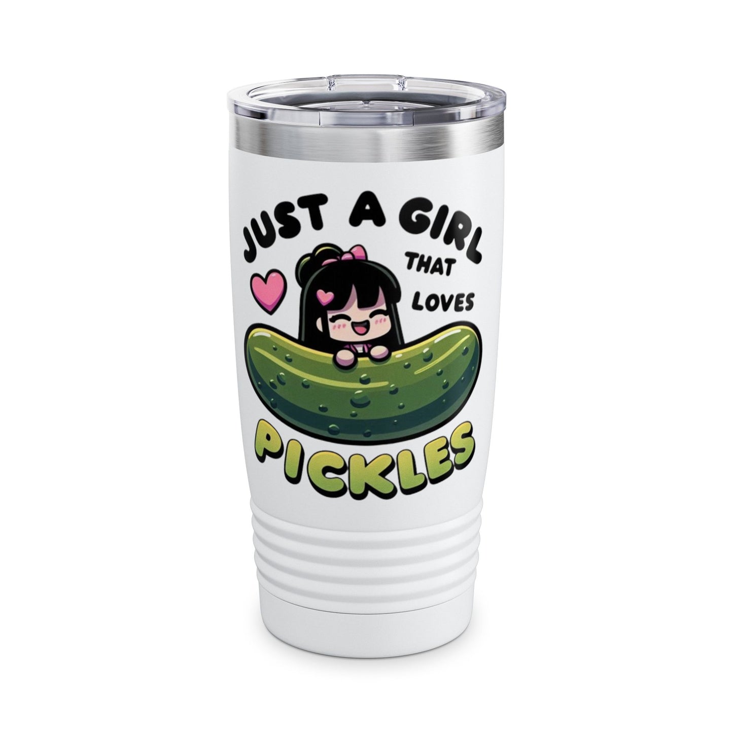 Just A Girl That Loves Pickles Stainless Steel Tumbler 20oz