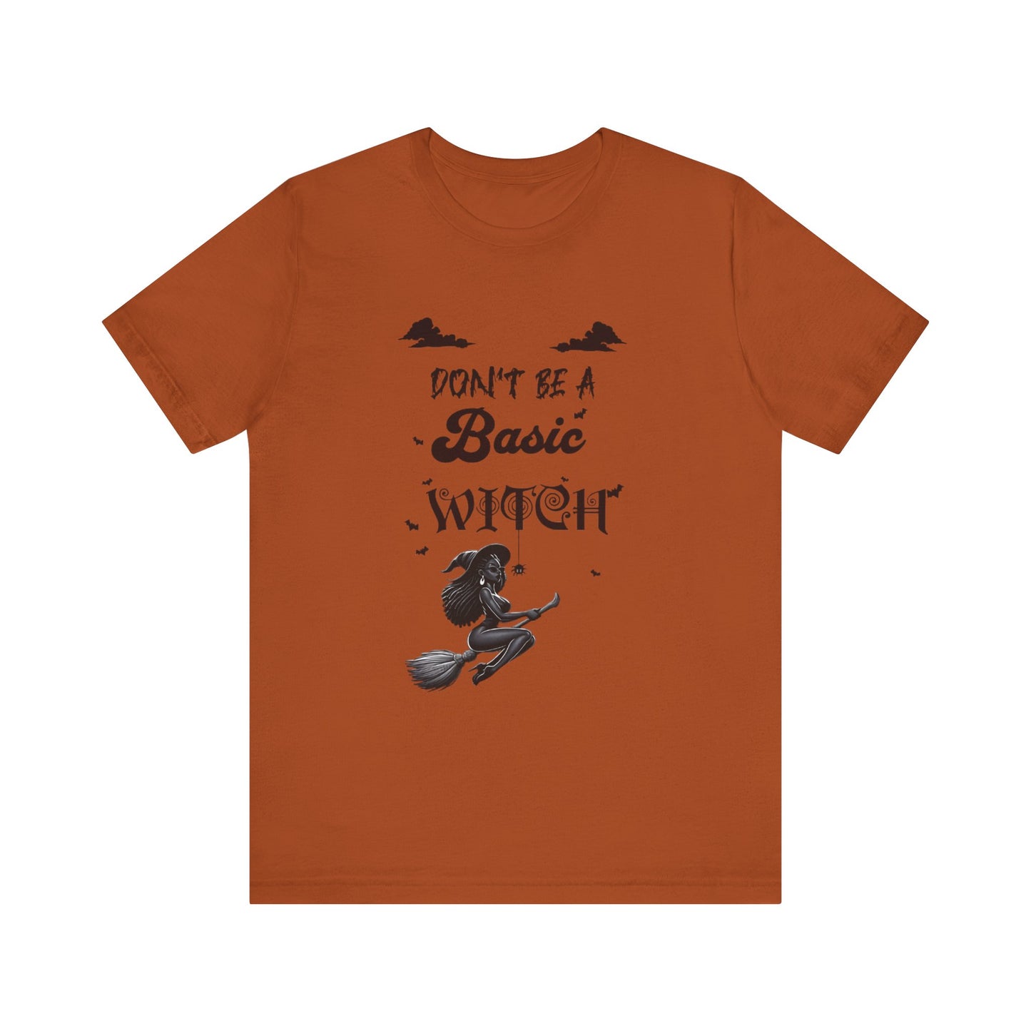Not Your Basic Flying Witch Short Sleeve Shirt