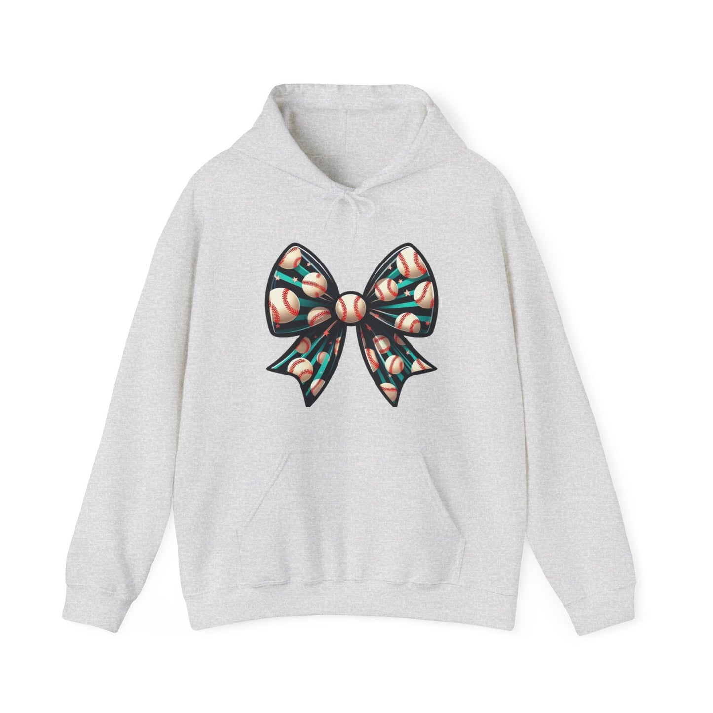 Baseball Prize Bow Hooded Sweatshirt