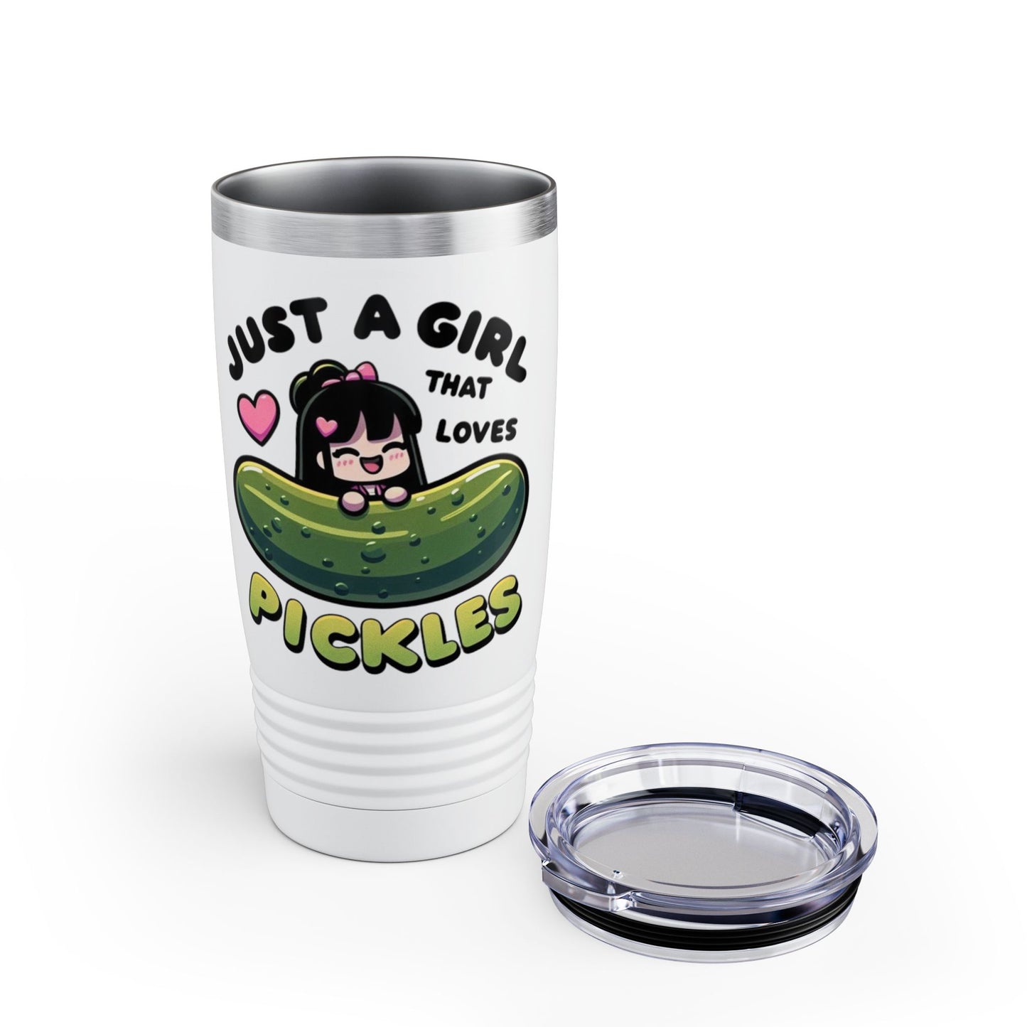 Just A Girl That Loves Pickles Stainless Steel Tumbler 20oz