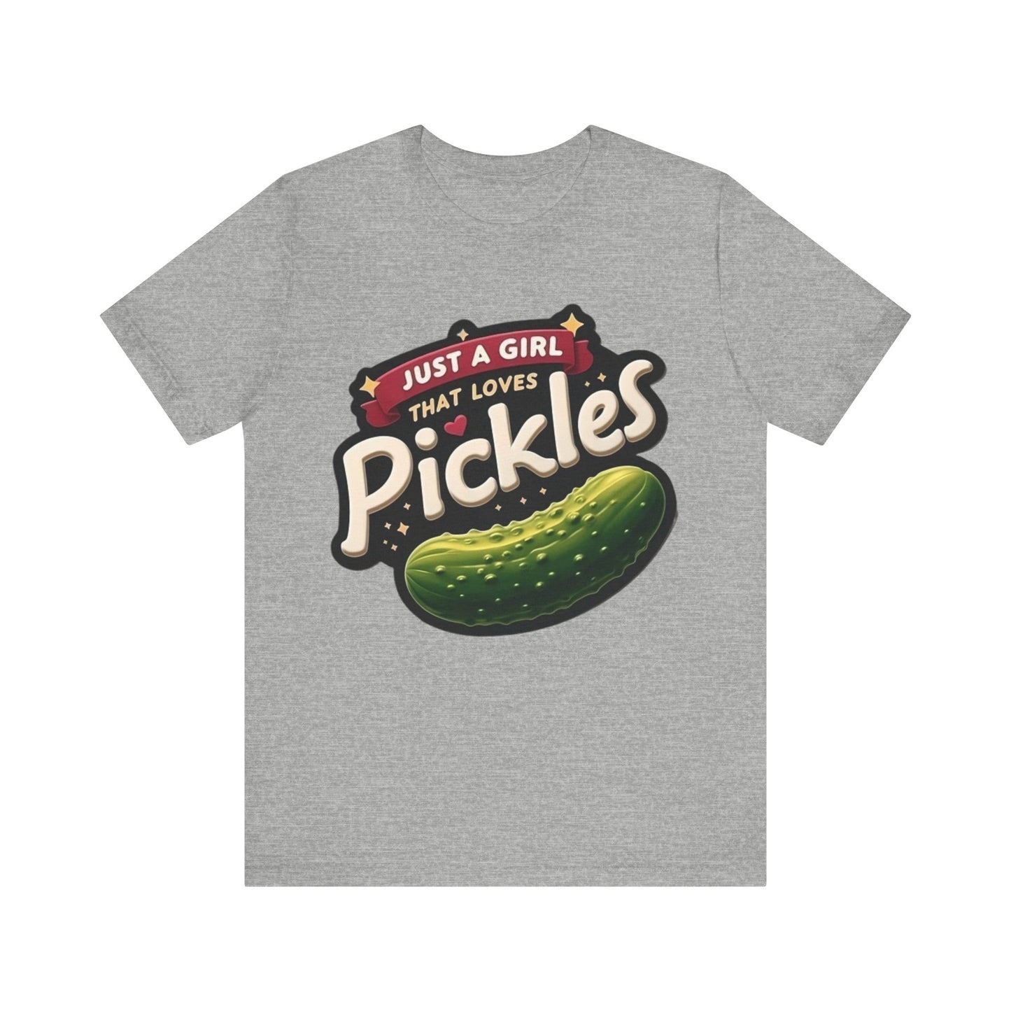 Just A Girl That Loves Pickles Short Sleeve Shirt