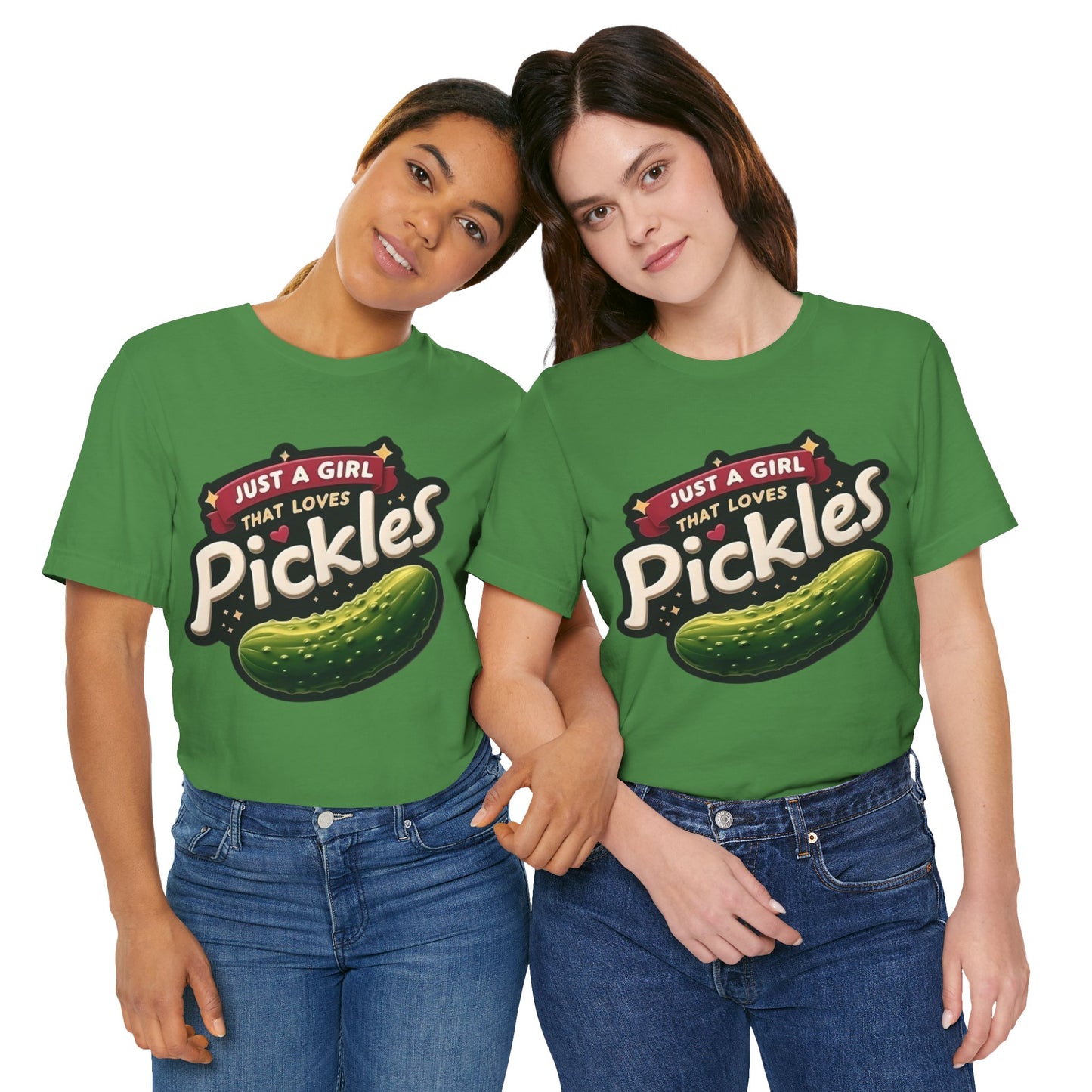 Just A Girl That Loves Pickles Short Sleeve Shirt