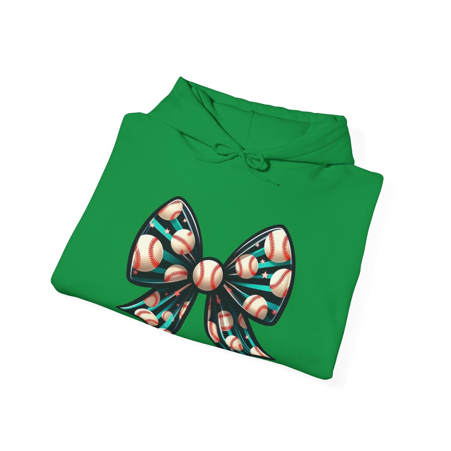 Baseball Prize Bow Hooded Sweatshirt