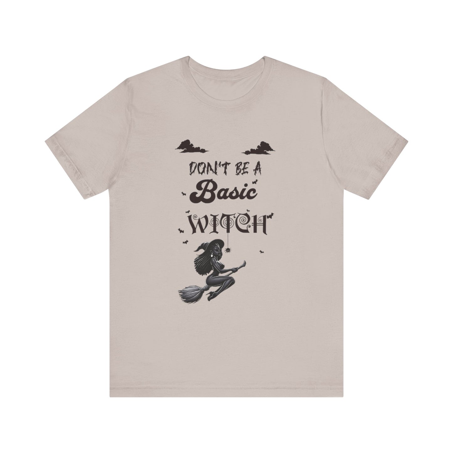 Not Your Basic Flying Witch Short Sleeve Shirt