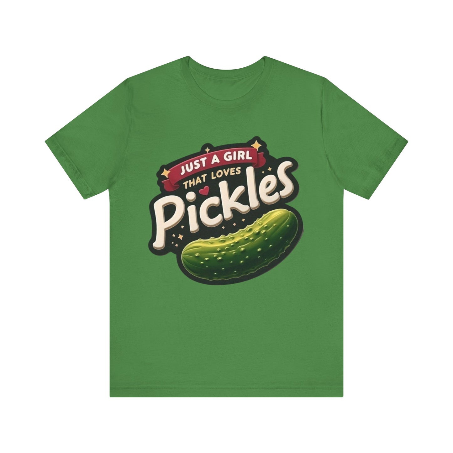 Just A Girl That Loves Pickles Short Sleeve Shirt