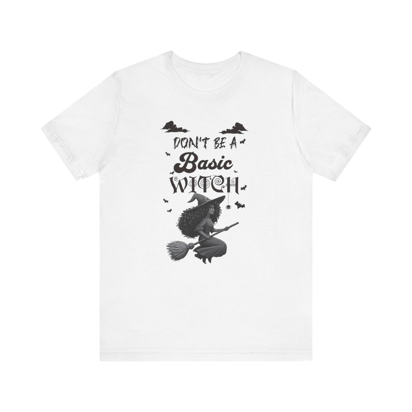 Not Your Basic Flying Witch Short Sleeve Shirt