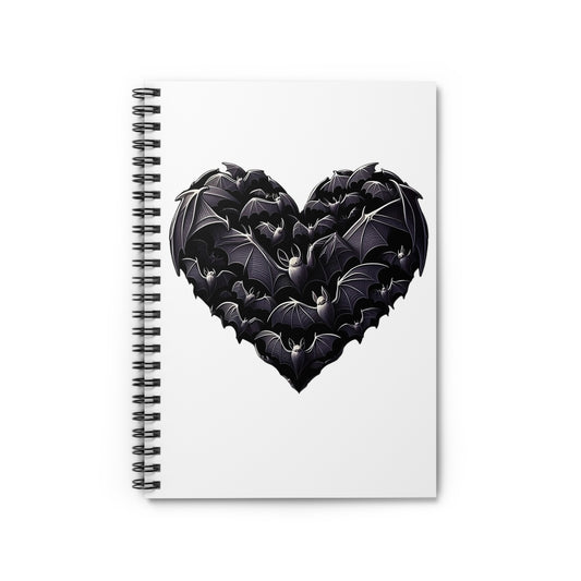 Bats Need Love Too Spiral Notebook - Ruled Line