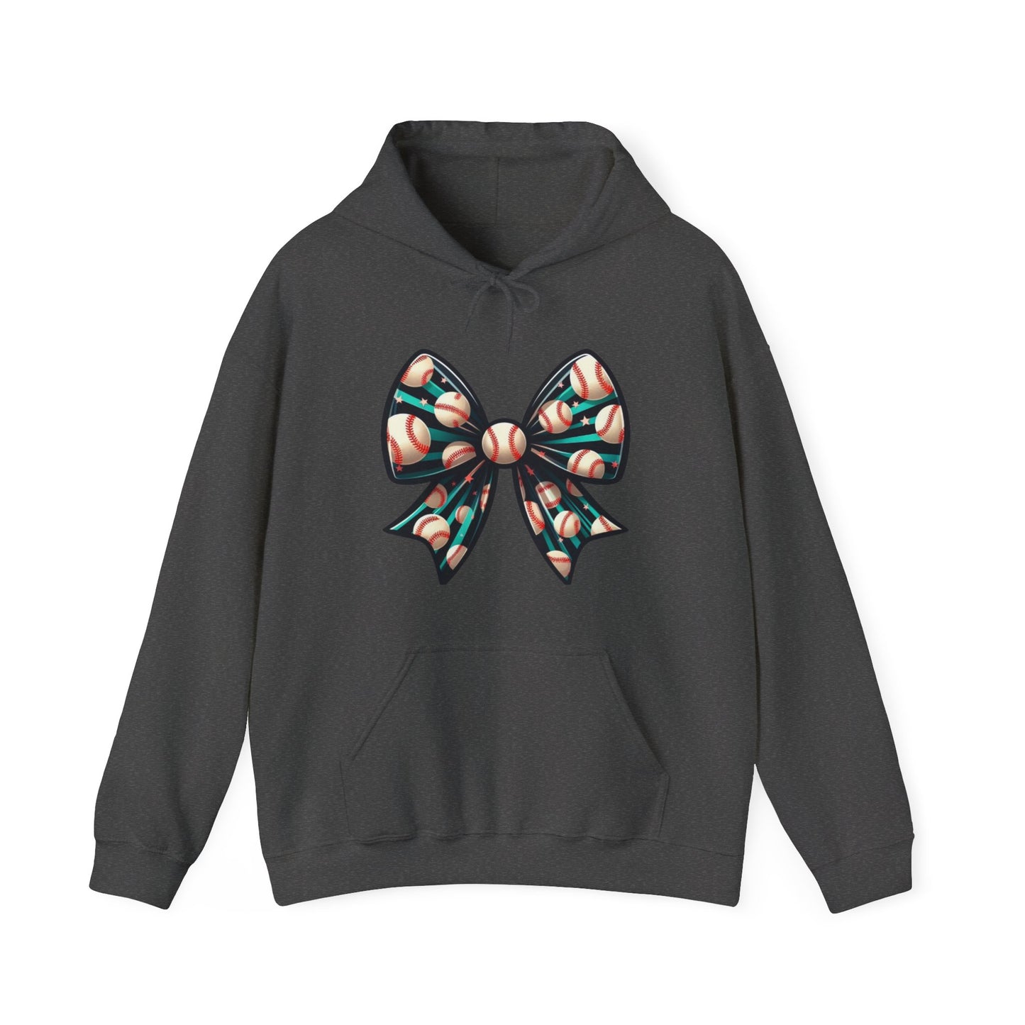 Baseball Prize Bow Hooded Sweatshirt