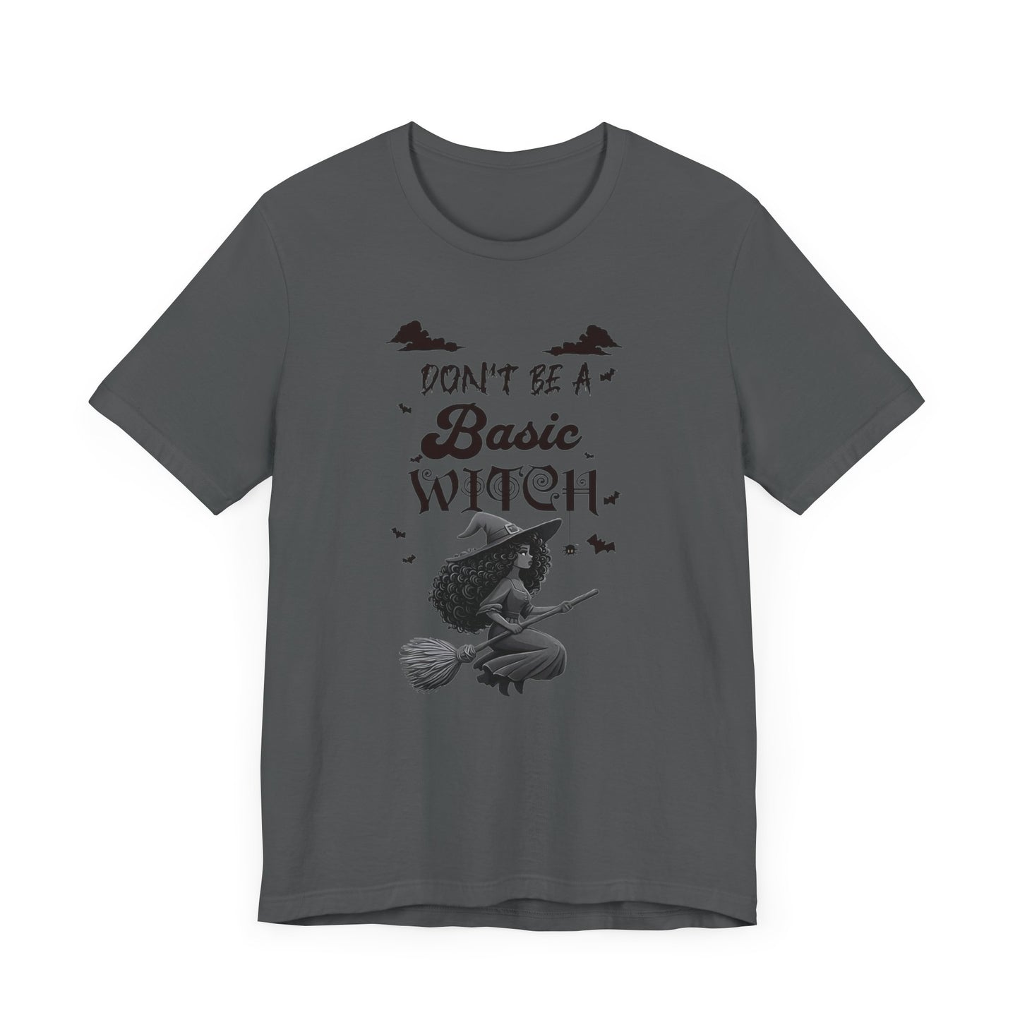 Not Your Basic Flying Witch Short Sleeve Shirt