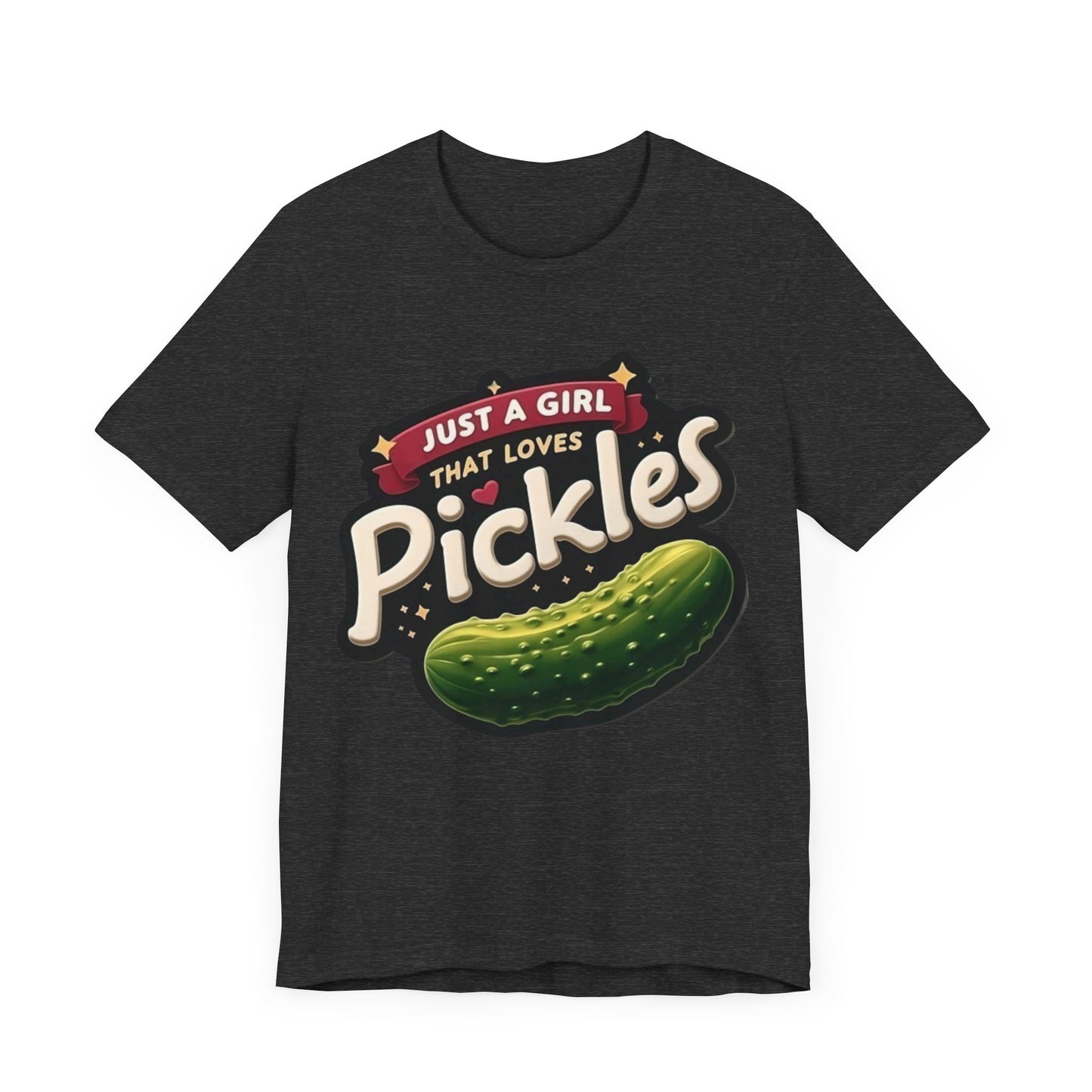 Just A Girl That Loves Pickles Short Sleeve Shirt
