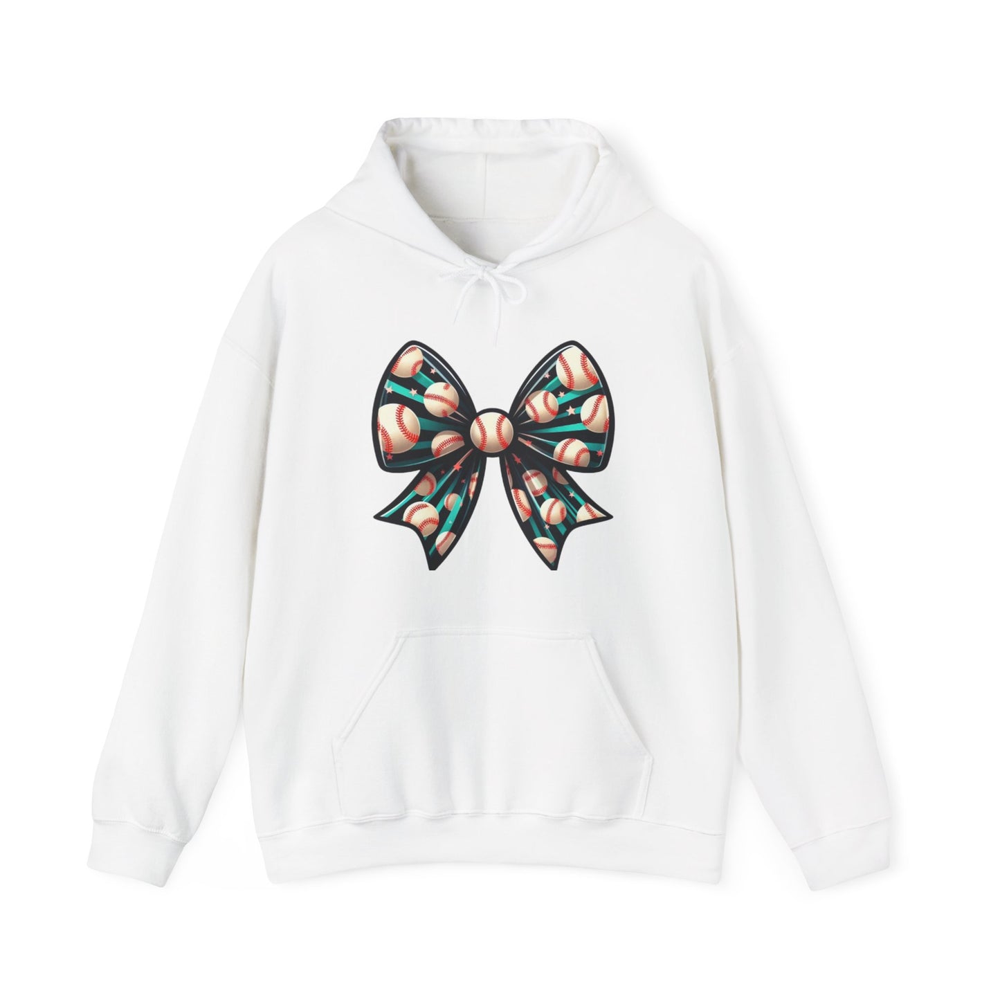 Baseball Prize Bow Hooded Sweatshirt