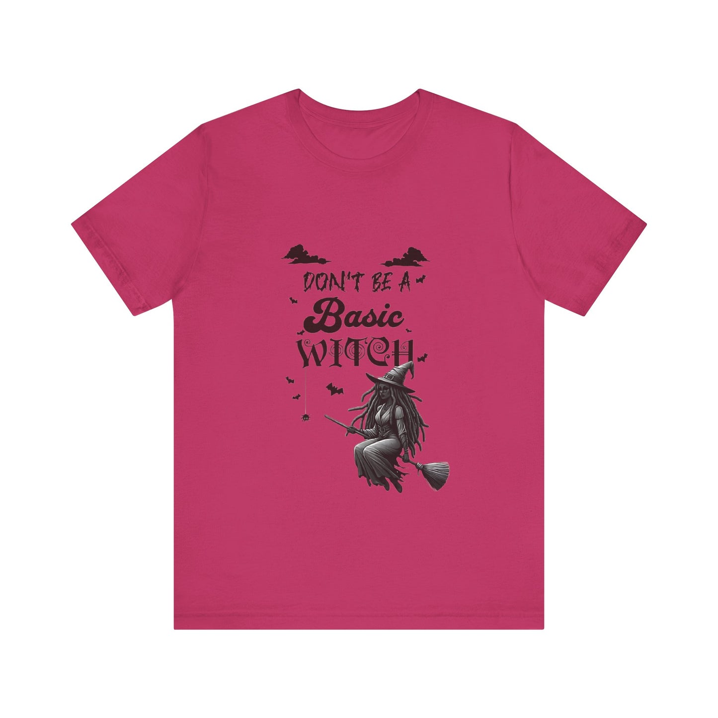 Not Your Basic Flying Witch Short Sleeve Shirt