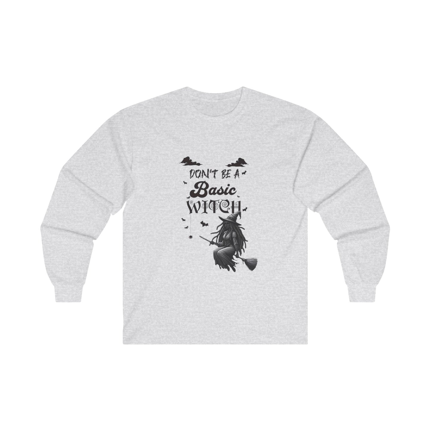 Not Your Basic Flying Witch Long Sleeve Shirt